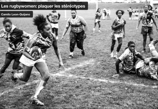 Les rugbywoman sur le terrain